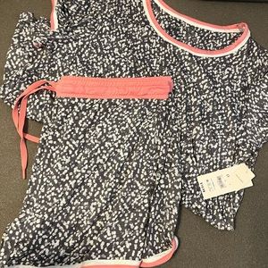 NWT lounge pj short set